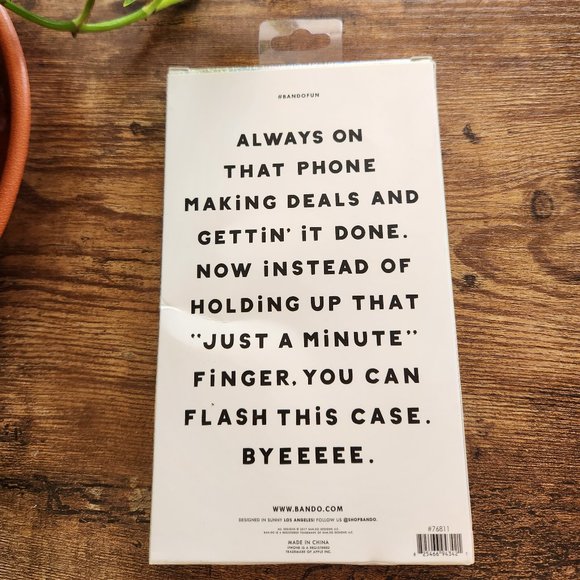 ban.do iPhone 7 'I Am Very Busy' Silicone Case - Picture 2 of 2